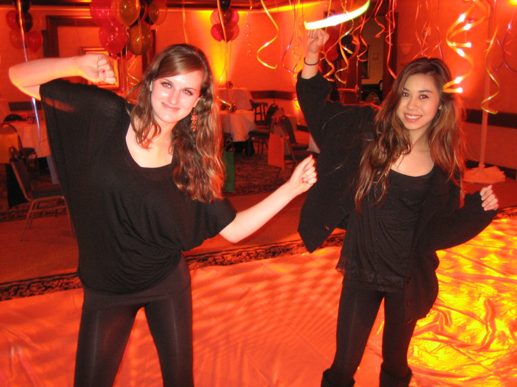 STP Dancers Gabi and Lindsey